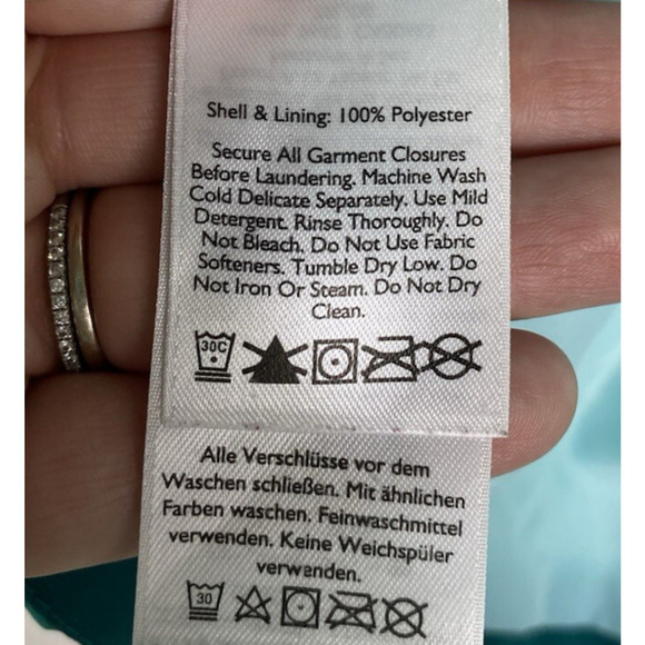 Eddie Bauer Jacket Weatheredge Plus Womens Size Large Full Zip Hooded Green - Picture 9 of 14